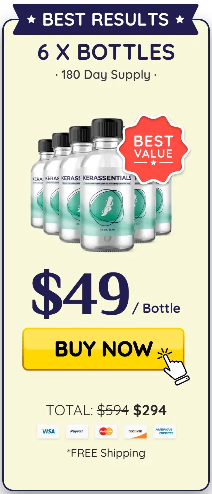 Kerassentials buy 6 Bottle